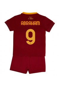 AS Roma Tammy Abraham #9 Babytruitje Thuis tenue Kind 2022-23 Korte Mouw (+ Korte broeken)